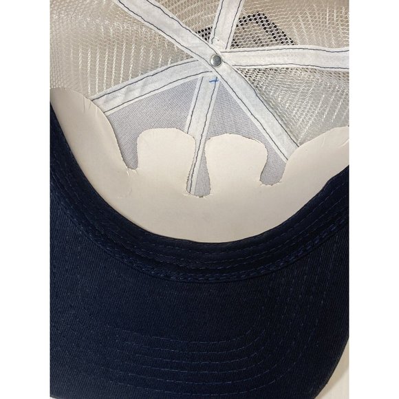 Magellan Marlin Fish USA American Flag Patch SnapBack Hat Cap Blue Fishing NWT - Picture 7 of 8